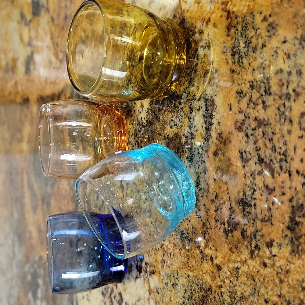 Fun Round Bottom Shot Glasses